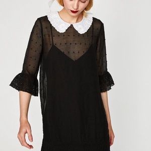 Zara black dress